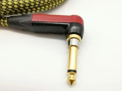 Кабель инструментальный Silent, угловой, в оплетке, 3м ZZ-CABLE G30-JRS-J-0300-0