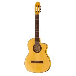 Классическая гитара Flamenco CTW 4/4, с вырезом и звукоснимателем HORA N1105CTW