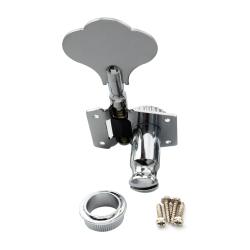 Колки для бас-гитары, 4 правых, хром MUSICLILY M446-4