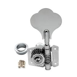 Колки для бас-гитары, 4 правых, хром MUSICLILY M446-4