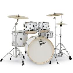 Барабанная установка, белая, (2 коробки) GRETSCH GE4E825W