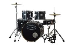 Барабанная установка (2 коробки), черная TJW JW225-TF-BK
