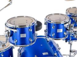 Барабанная установка (3 коробки), синяя TJW JW227-E1-BL