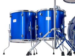 Барабанная установка (3 коробки), синяя TJW JW227-E1-BL