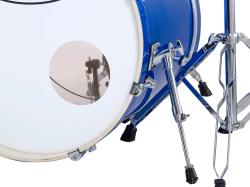 Барабанная установка (3 коробки), синяя TJW JW227-E1-BL