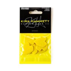 Медиаторы Kirk Hammett Jazz III, 6шт DUNLOP 47PKH3NYS