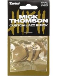 Медиаторы Mick Thomson Custom Jazz III 6шт DUNLOP 471PMT