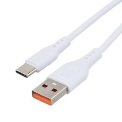 Кабель GP01T-2M USB (m)-Type-C (m) 2.0м 2.1A, белый GOPOWER 00-00022774