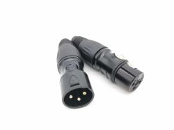Кабель микрофонный 1м ZZ-CABLE E4-XLR-M-F-0100-0