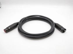 Кабель микрофонный XLR-M-F, квадропольный, 3м ZZ-CABLE E5-XLR-M-F-0300-0