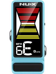 Тюнер педальный Flow Tune, синий NUX NTU-3-MKII-BL