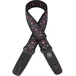 Ремень для гитары с блокировкой, Lock-It Straps D'ANDREA LIS-072-DR