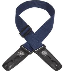 Ремень для гитары с блокировкой, тёмно-синий, Lock-It Straps D'ANDREA LIS-004-P2-NVYBLU