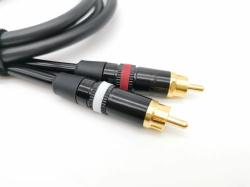 Кабель аудио 3.5мм-2хRCA, 1м ZZ-CABLE E51-3,5-2RCA-0100-0