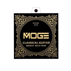 Комплект струн для классической гитары, нейлон/посеребренная медь MOGE MC43