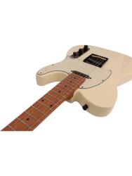 Электрогитара, белая LUXARS S-G17-PRO-VW