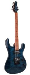 Электрогитара, синяя LUXARS S-G37-TBL