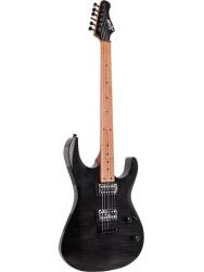 Электрогитара, черная LUXARS S-G37-TBK