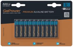 Элемент питания LR03 AAA Alkaline 1.5В, 10шт GOPOWER 00-00026397