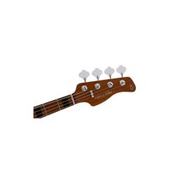 Бас-гитара, форма Jazz Bass, цвет серый металлик SIRE V5 Alder-4 CGM