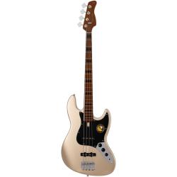 Бас-гитара, форма Jazz Bass, цвет серый металлик SIRE V5 Alder-4 CGM