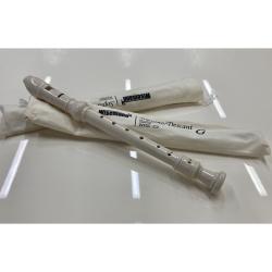 Блок-флейта in C, сопрано, немецкая система, цвет белый WISEMANN WRS-23