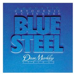 Струны для акустической гитары, бронза (92/8), 11-52 DEAN MARKLEY 2034 LT BLUE STEEL ACOUSTIC