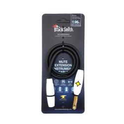 Кабель, 60 см, прJack + прям Jack мама BLACKSMITH Mute Extension Instrument Cable 1.96ft MEIC-STS60