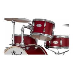 Ударная установка из 4-х барабанов, стойки в комплекте, цвет Matte Red (2 кор) PEARL MT564/ C-D747