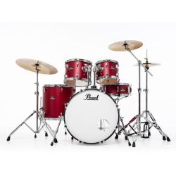 Ударная установка из 5-ти барабанов, цвет Matte Red, (3 коробки) PEARL RS525SBC/ C747