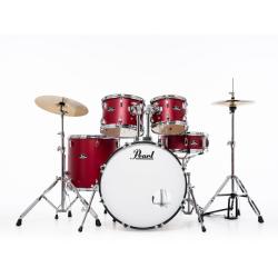 Ударная установка из 5-ти барабанов, цвет Matte Red, (3 коробки) PEARL RS525SC/ C747