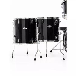 Ударная установка из 6-ти барабанов, цвет Jet Black, (4 коробки) PEARL RS526SBC/ C31