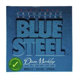 Струны для 7-струнной электрогитары 10-56 DEAN MARKLEY BLUE STEEL ELECTRIC 2556A REG-7