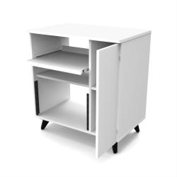 Рэковая стойка для серии Sound Desk и Workbench, цвет белый GLORIOUS Modular Side Rack White