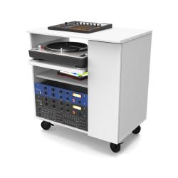 Рэковая стойка для серии Sound Desk и Workbench, цвет белый GLORIOUS Modular Side Rack White