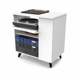 Рэковая стойка для серии Sound Desk и Workbench, цвет белый GLORIOUS Modular Side Rack White