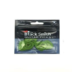 Медиаторы, delrin, 0.88 мм, 12 шт BLACKSMITH Standard Picks SDP088GN-MH Medium Heavy 0.88mm Green