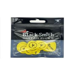 Упаковка медиаторов, delrin, 1.0 мм, 12 шт BLACKSMITH Teardrop Picks TDP010YW-H Heavy 1.0mm Yellow