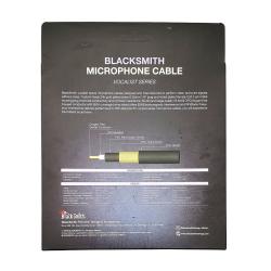 Микрофонный кабель, 6 м, прям Jack + XLR мам BLACKSMITH Microphone Cable Vocalist Series 19.7ft VS-STFXLR6