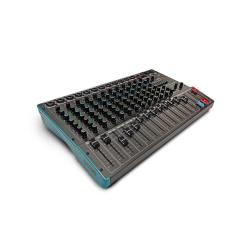 Микшерный пульт, 12 микр/ лин, 1 стер USB, DSP, MP3 плеер, Bluetooth NORDFOLK NFX-12USB