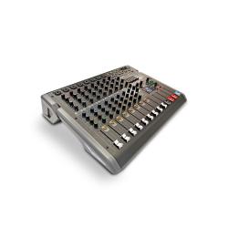 Микшерный пульт, 8 микр/ 2 стерео входа, DSP, MP3, Bluetooth NORDFOLK NFX-82MP3