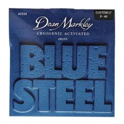 Струны для электрогитары, 9-46 DEAN MARKLEY 2554 CL BLUE STEEL ELECTRIC
