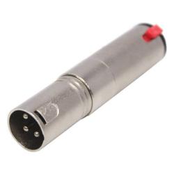 Переходник XLR male  6.3 мм stereo Jack (TRS) female, металл NORDFOLK NCA5126