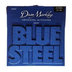 Струны для электрогитары, 13-56 DEAN MARKLEY 2557 DT BLUE STEEL ELECTRIC