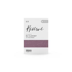 Трости для кларнета Bb, Organic Reserve Classic (3.5), 10 шт. в пачке D'ADDARIO ODCT1035