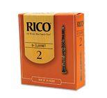 Трости для кларнета Bb, RICO (2 1/2), 25шт. в пачке D'ADDARIO RCA2525