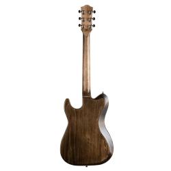 Электрогитара, Tele, HSH, цвет натуральный GODIN Radium Carbon Black RN