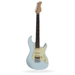 Электрогитара, форма Stratocaster, HSS, цвет голубой SIRE S3 SNB