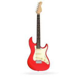 Электрогитара, форма Stratocaster, SSS, цвет красный SIRE S3 SSS RED