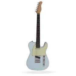 Электрогитара, форма Telecaster, цвет голубой SIRE T3 SNB